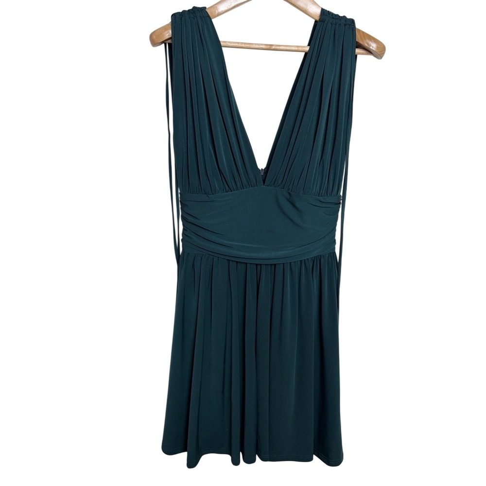 Lucy In The Sky Fit & Flare Dress Dark‎ Green Size Medium